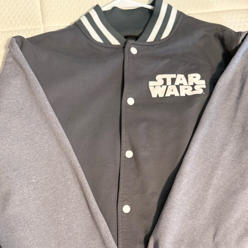 Star Wars Gray Varsity Jacket